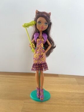 Monster High Doll Welcome to monster high Dance The Fright Away Clawdeen Wolf